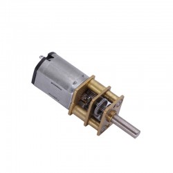 2Pcs 6V/12V Brushed DC Gearmotor PMDC Motor GM12-N30VA With Ratio 10~1000 Spur Gearbox