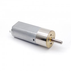 2Pcs Φ15.5mm 6V/12V Brushed DC Gearmotor PMDC Motor GM16-050SH with Reduction Ratio 18~336 Spur Gearbox