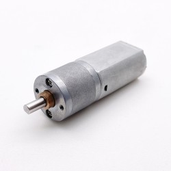 2Pcs Φ15.5mm 6V/12V Brushed DC Gearmotor PMDC Motor GM20-180SH with Reduction Ratio 29~488 Spur Gearbox