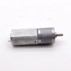 2Pcs Φ15.5mm 6V/12V Brushed DC Gearmotor PMDC Motor GM20-180SH with Reduction Ratio 29~488 Spur Gearbox