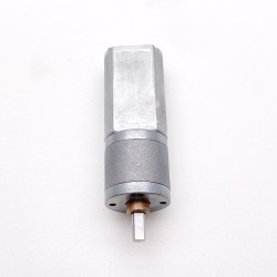 2Pcs Φ15.5mm 6V/12V Brushed DC Gearmotor PMDC Motor GM20-180SH with Reduction Ratio 29~488 Spur Gearbox