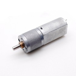 2Pcs Φ15.5mm 6V/12V Brushed DC Gearmotor PMDC Motor GM20-180SH with Reduction Ratio 29~488 Spur Gearbox