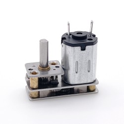 2Pcs 2.4V/5V Small Mini Brushed DC Gearmotor Permanent Magnet DC Motor GM24-N20VA with Spur Gearbox