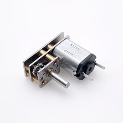 2Pcs 2.4V/5V Small Mini Brushed DC Gearmotor Permanent Magnet DC Motor GM24-N20VA with Spur Gearbox