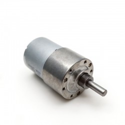 2Pcs 12V/24V Brushed DC Gear Motor PMDC Motor GM37-3530 with Reduction Ratio 6~810 Spur Gearbox