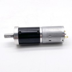 2Pcs Φ24mm 6V/12V Brushed DC Gearmotor PMDC Motor GMP24-370CA with Planetary Reduction Gearbox