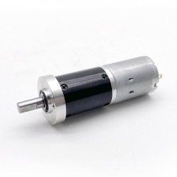 2Pcs Φ24mm 6V/12V Brushed DC Gearmotor PMDC Motor GMP24-370CA with Planetary Reduction Gearbox