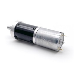 2Pcs Φ24mm 6V/12V Brushed DC Gearmotor PMDC Motor GMP24-370CA with Planetary Reduction Gearbox