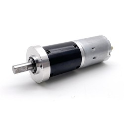 2Pcs Φ24mm 6V/12V Brushed DC Gearmotor PMDC Motor GMP24-370CA with Planetary Reduction Gearbox