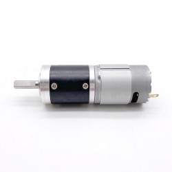 2Pcs Φ28mm 12V/24V Brushed DC Gearmotor PMDC Motor GMP28-385PA with Ratio 4~720 Planetary gearbox