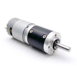 2Pcs Φ28mm 12V/24V Brushed DC Gearmotor PMDC Motor GMP28-385PA with Ratio 4~720 Planetary gearbox