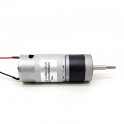 2Pcs Φ42mm 12V/24V High Torque Brushed DC Gearmotor PMDC Motor GMP36-555PM with Planetary Reduction Gearbox