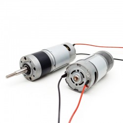 2Pcs Φ42mm 12V/24V High Torque Brushed DC Gearmotor PMDC Motor GMP36-555PM with Planetary Reduction Gearbox