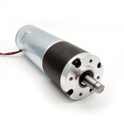 2Pcs Φ60mm 12V/24V High Torque Brushed DC Gearmotor GMP60-60127 with Ratio 4~326 Planetary Gearbox