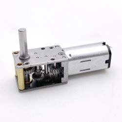 2Pcs 6V/12V Mini DC Worm Gear Motor 0.3W Shaft 4mm With 90 Degree Output Shaft Worm Gearbox