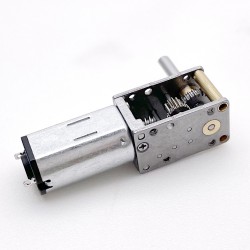 2Pcs 6V/12V Mini DC Worm Gear Motor 0.3W Shaft 4mm With 90 Degree Output Shaft Worm Gearbox