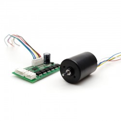 2Pcs Φ28mm 12V/24V BLDC Motor Brushless DC Motors TEC2838 100g.cm 4200rpm/4400rpm Shaft 2.3mm