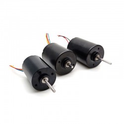 2Pcs Φ30mm 12V/24V High Torque BLDC Motor TEC3040 250g.cm 3500rpm/3700rpm Shaft 3mm