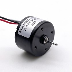 2Pcs Φ35.5mm 12V/24V High Torque Brushless DC Motor TEC3625 550g.cm 3600RPM Shaft 3mm