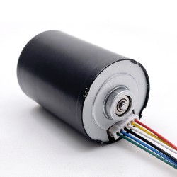 2Pcs Φ35.8mm 12V/24V Brushless DC Motor BLDC Motor TEC3650 200g.cm 5300RPM/3400RPM Shaft 3.175mm