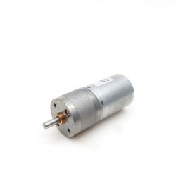 2Pcs Φ25mm 12V/24V Brushed DC Gearmotor GM25-TEC2430 with Spur Gearbox Ratio 4~499 0.2-5kg.cm