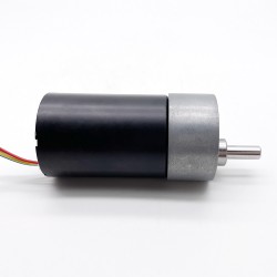 2Pcs 12V/24V Brushless DC Motor GM37-TEC3650 7W/11W with Ratio 6~810 Spur Gearbox