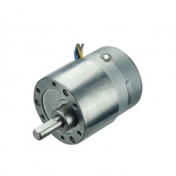 2Pcs 12V Brushed DC Stepper Gear Motor GM37-35BY 7.5°with Reduction Ratio 6~810 Spur Gearbox