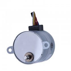 2Pcs 12V Brushed DC Stepper Gear Motor GM37-35BY 7.5°with Reduction Ratio 6~810 Spur Gearbox