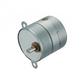 2Pcs 12V Brushed DC Stepper Gear Motor GM37-35BY 7.5°with Reduction Ratio 6~810 Spur Gearbox