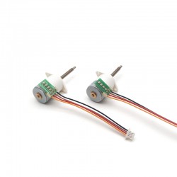 2Pcs 5V Micro DC Stepper Gear Motor GM12-15BY 18° 500mA 700g,cm 2 Phase with Ratio 10~380 Gearbox