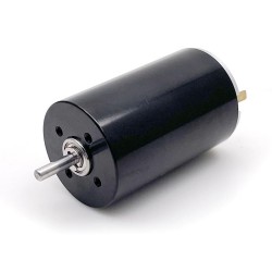 2Pcs Φ28mm 12V/24V Brush DC Coreless Motor TDC2845 530/1150g.cm 4692-6673r/min Shaft 3mm