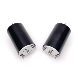 2Pcs Φ28mm 12V/24V Brush DC Coreless Motor TDC2845 530/1150g.cm 4692-6673r/min Shaft 3mm