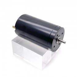 2Pcs Φ40mm 24V Dual Shaft DC Coreless Brushed Motor TDC4071 2000g.cm 7000RPM/1800RPM Shaft 6mm/4mm