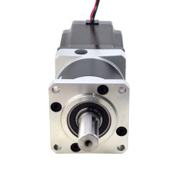 Nema 23 Geared Stepper Motor with 10:1/20:1/50:1 Planetary Gearbox Output Shaft Φ14mm Key-way