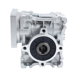 NMRV030 Worm Gearbox 5:1 10:1 20:1 30:1 50:1 Gear Speed Reducer Fit Nema 23 Stepper / Servo Motor