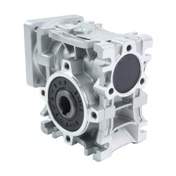 NMRV030 Worm Gearbox 5:1 10:1 20:1 30:1 50:1 Gear Speed Reducer Fit Nema 23 Stepper / Servo Motor