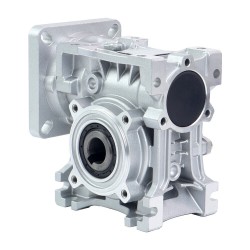 NMRV040 Worm Gearbox Speed Reducer 5:1 10:1 20:1 30:1 50:1 for Nema 34 Motor