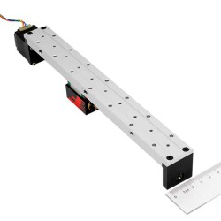 Linear Slide Rail Linear Ball Screw Actuator FSL30 50-300mm with Nema 14 Stepper Motor