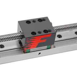 Linear Slide Rail Linear Ball Screw Actuator FSL30 50-300mm with Nema 14 Stepper Motor