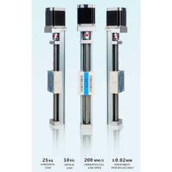 Linear Guide Linear Module Ball Screw for CNC Linear Stage FSK40J 50-1000mm with Nema 23 Stepper Motor