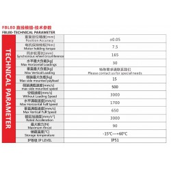 Linear Actuator High Speed CNC Linear Guide Slide Rail FBL80 100-2000mm with Nema34 Stepper Motor