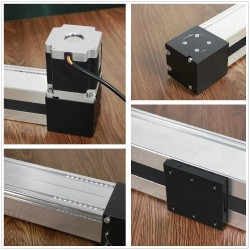 Linear Actuator High Speed CNC Linear Guide Slide Rail FBL80 100-2000mm with Nema34 Stepper Motor