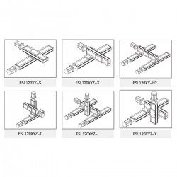 Heavy Load Linear Guide Motion Stage Ball Screw Linear Actuator FSL120 50-1500mm with Nema34 Stepper Motor