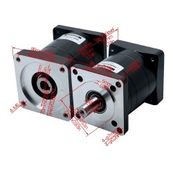 PX86 Series Nema 34 Planetary Gearbox Reducer Gearbox Input Shaft 14mm Output Shaft: 16mm