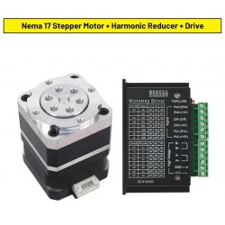 Neme 17 Stepper Motor 42HS4015A4D5 with 30:1 Harmonic Gearbox + TB6600 Stepper Driver