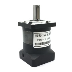 PW060 Series Helical Planetary Gearbox 6.35/8/9.525/11/14mm Input Shaft for Nema23 Stepper Motor /Nema 24 Svero Motor