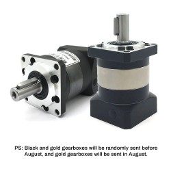 PW060 Series Helical Planetary Gearbox 6.35/8/9.525/11/14mm Input Shaft for Nema23 Stepper Motor /Nema 24 Svero Motor