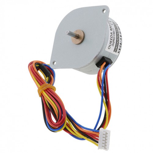 Oukeda PM42 Permanent Magnet Stepper Motor OK42PM22-0186A-C1 7.5 Deg 4.90Ncm 12V 6 Wires