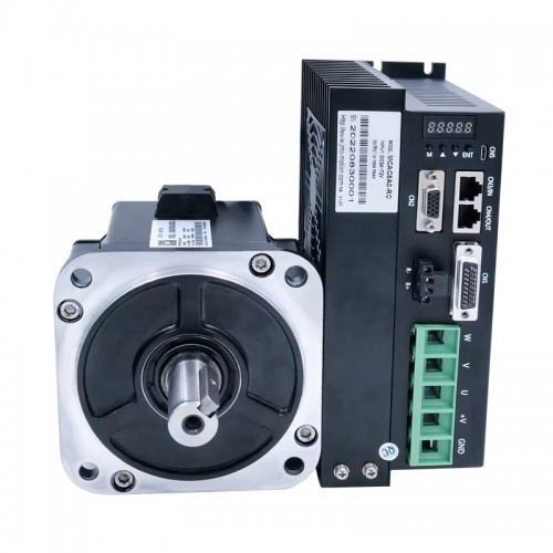 1.5KW DC Servo Motor Kit 130ASM1500-2500C+MCAC8A0 48V 4.78Nm 37A 3000RPM with MCAC8A0 Servo Driver