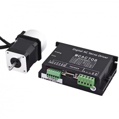 64W Nema 17 DC Servo Motor & Driver Kit 24V 3.13A 0.2N.m 3000 RPM 42 x 42mm with 1000 Lines Encoder